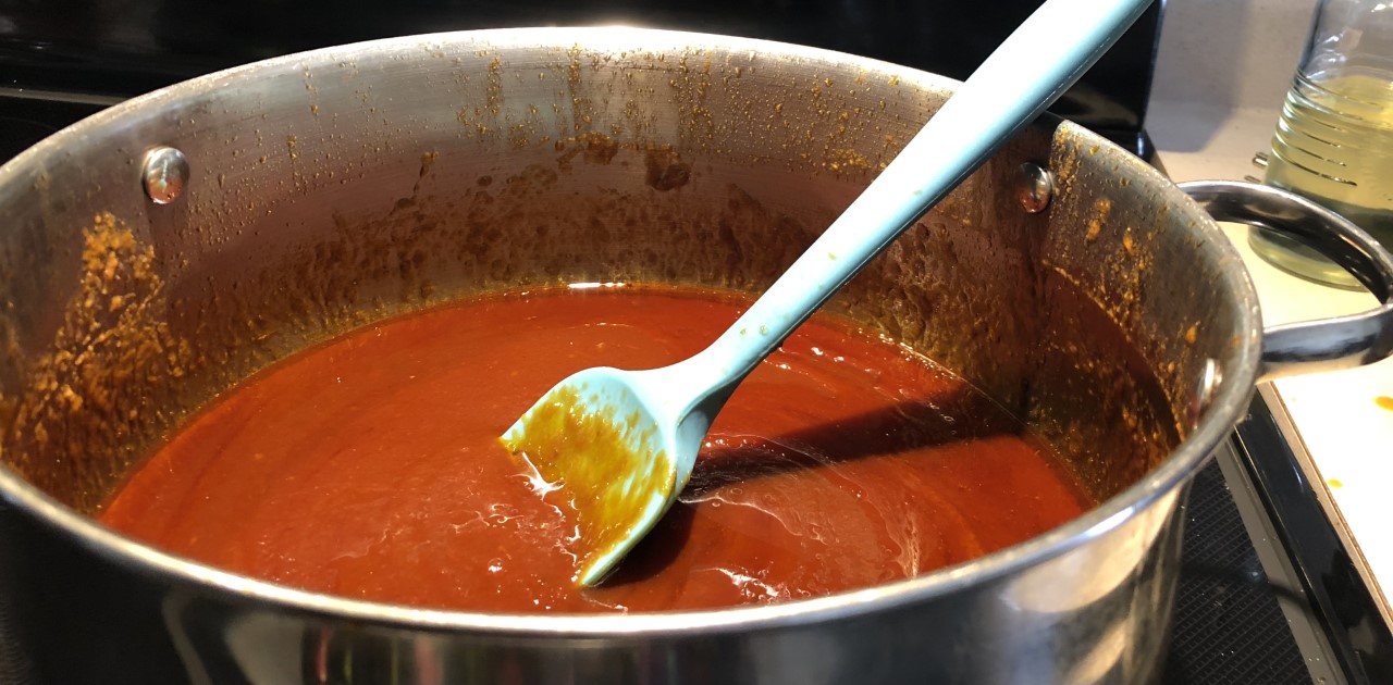 Homemade BBQ sauce