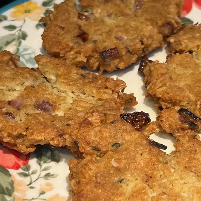 Vegetarian lentil patties