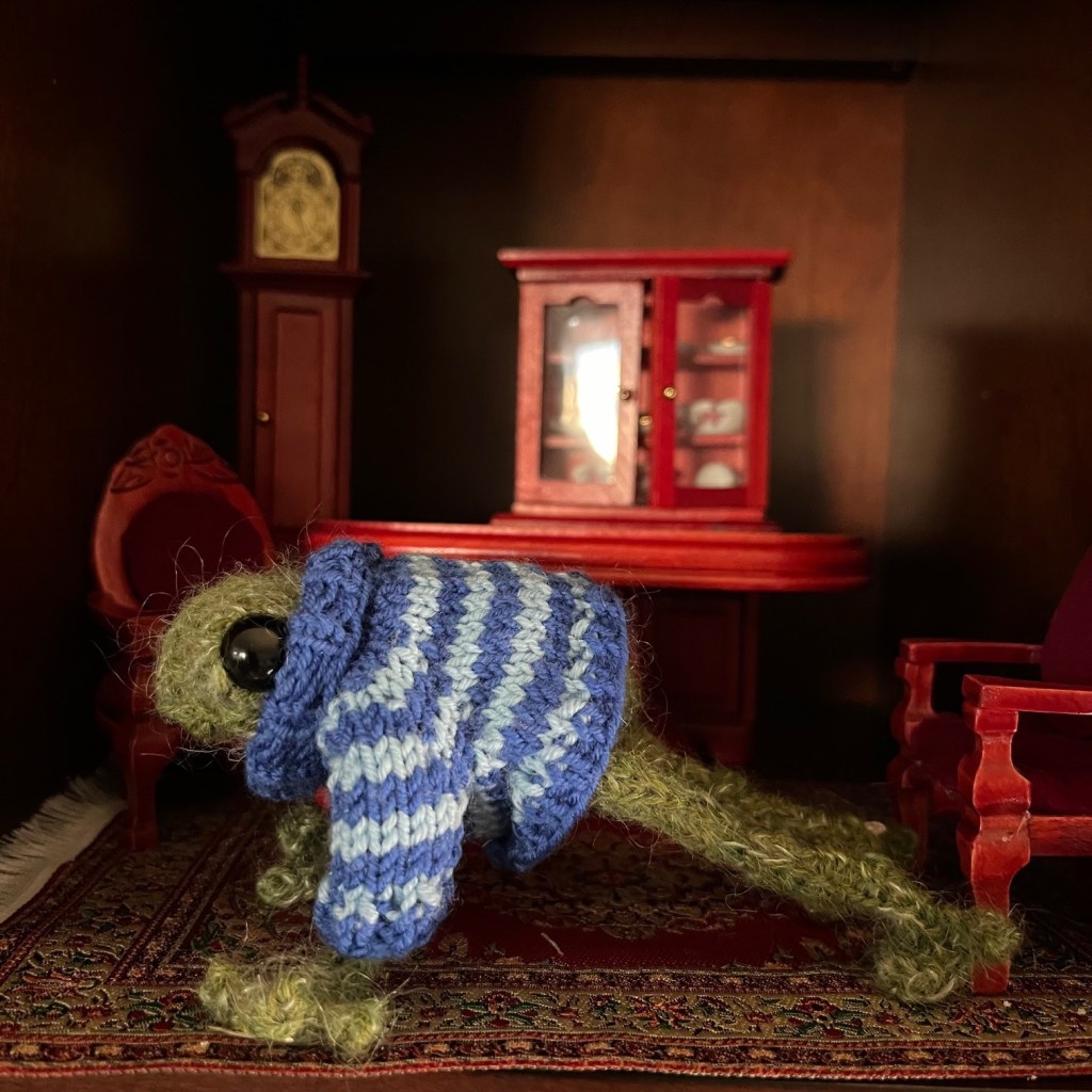 Those knitted newlyweds…