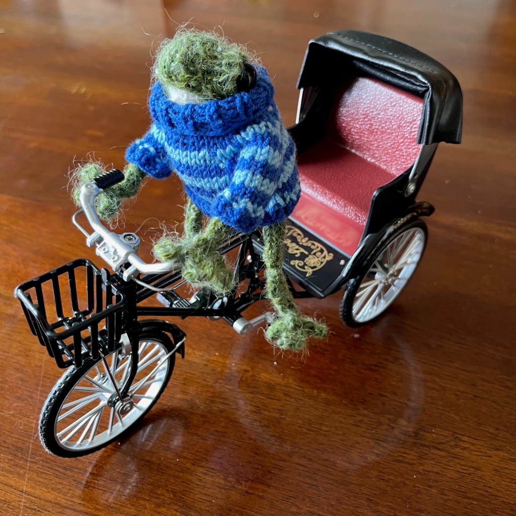 Webbed toes and a&nbsp;tail…