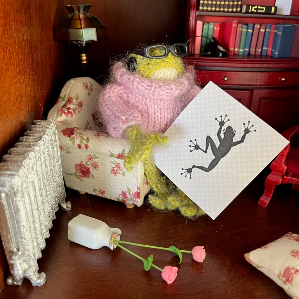 A frog’s sensitive sensibilities