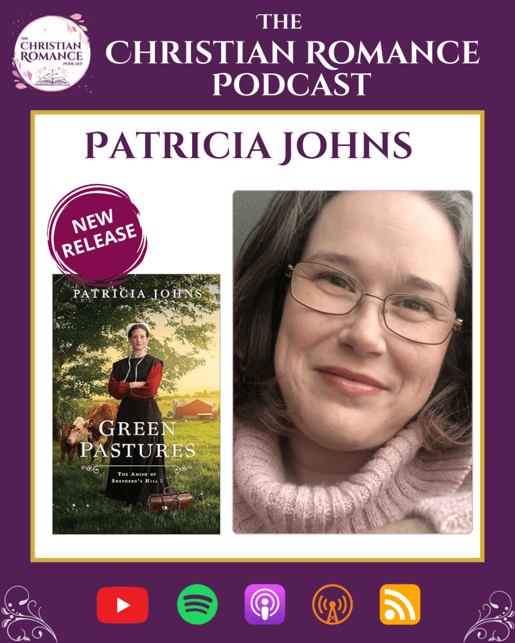 Listen to my guest spot on the Christian Romance&nbsp;Podcast!