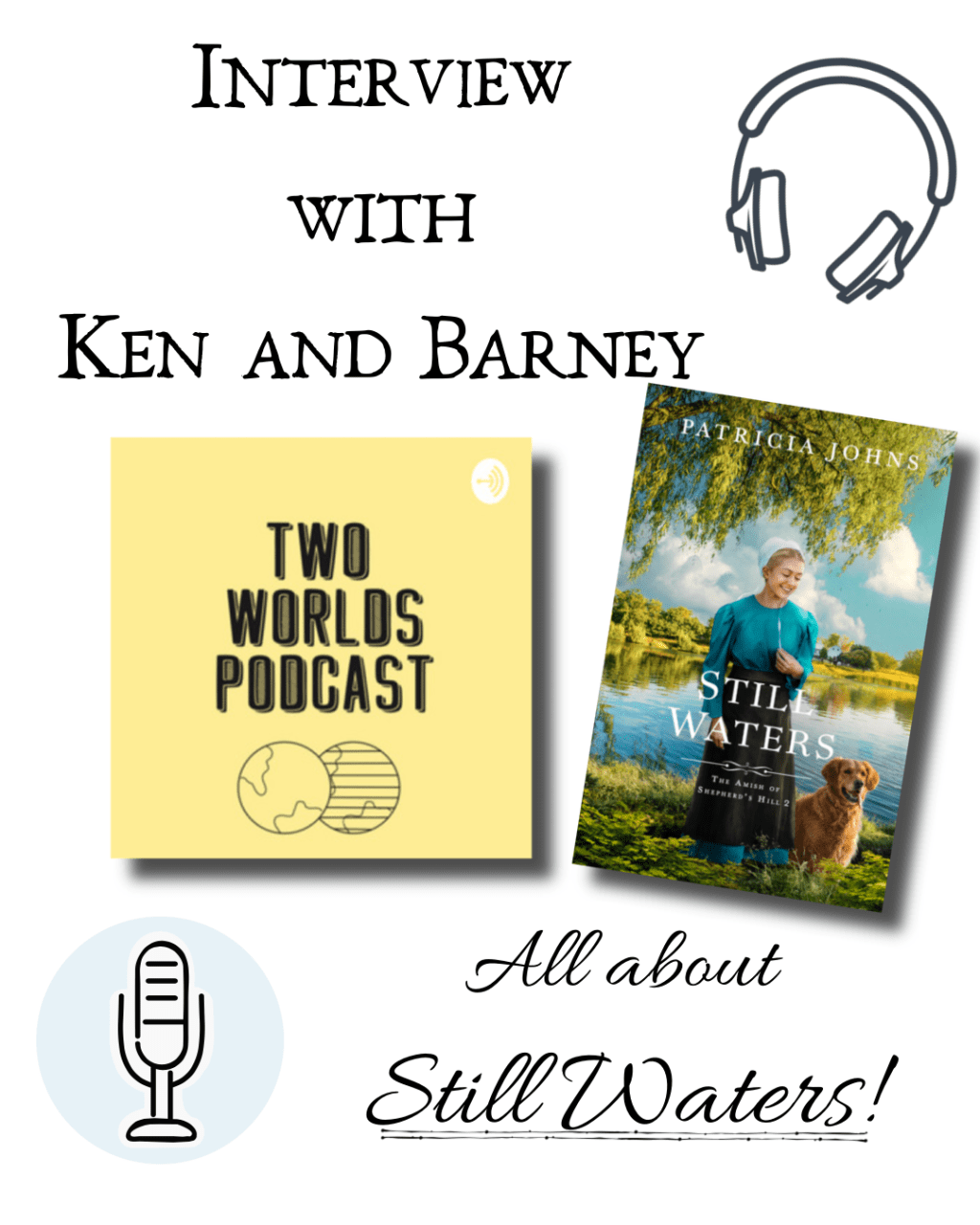 Listen to My Podcast Chat About Still&nbsp;Waters!
