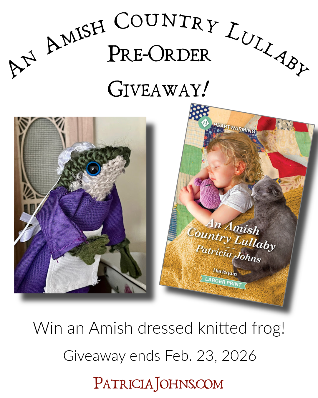 Enter the Pre-Order Giveaway for An Amish Country Lullaby